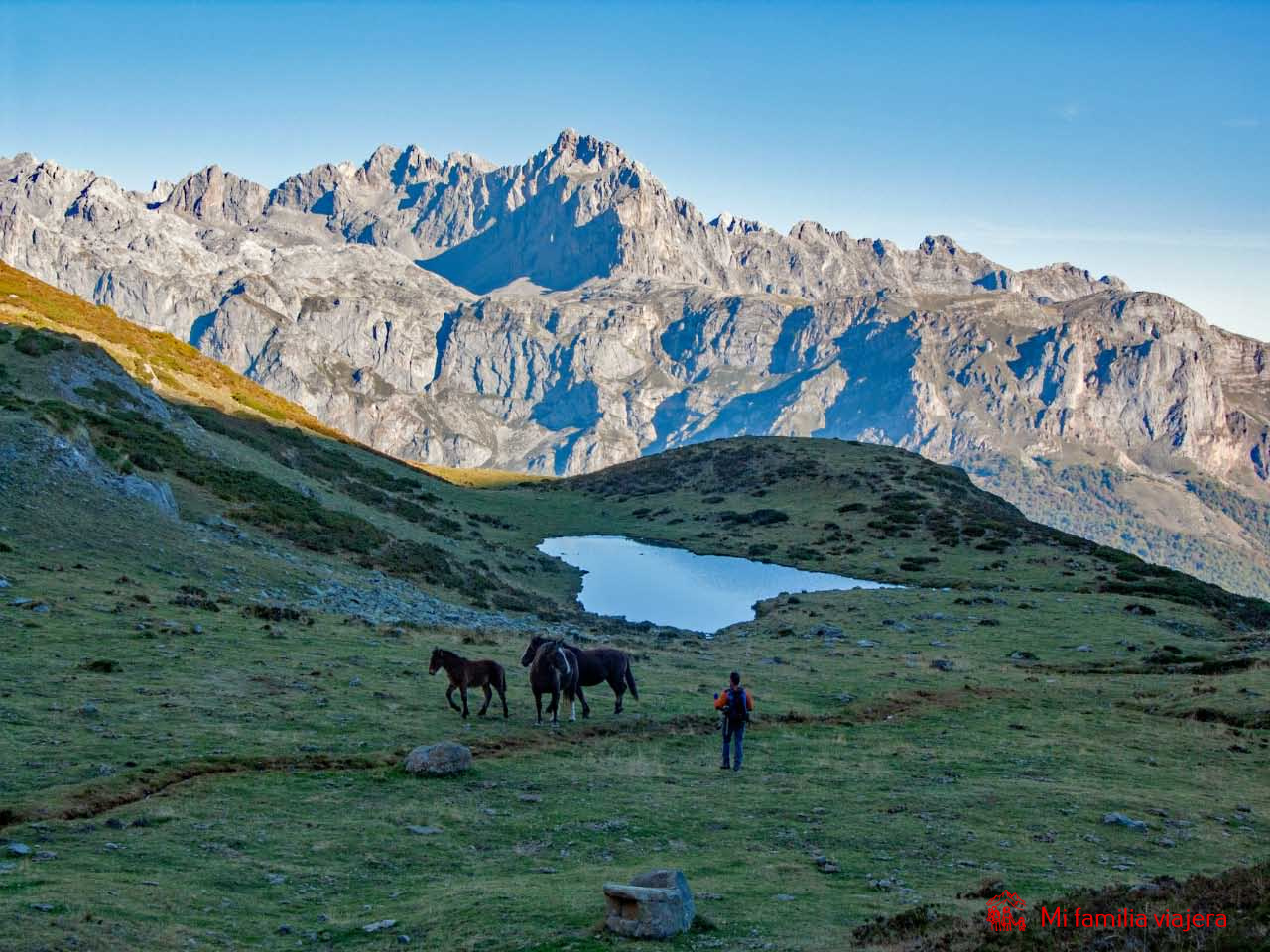 Pozo Llao, laguna glaciar en Picos de Europa
