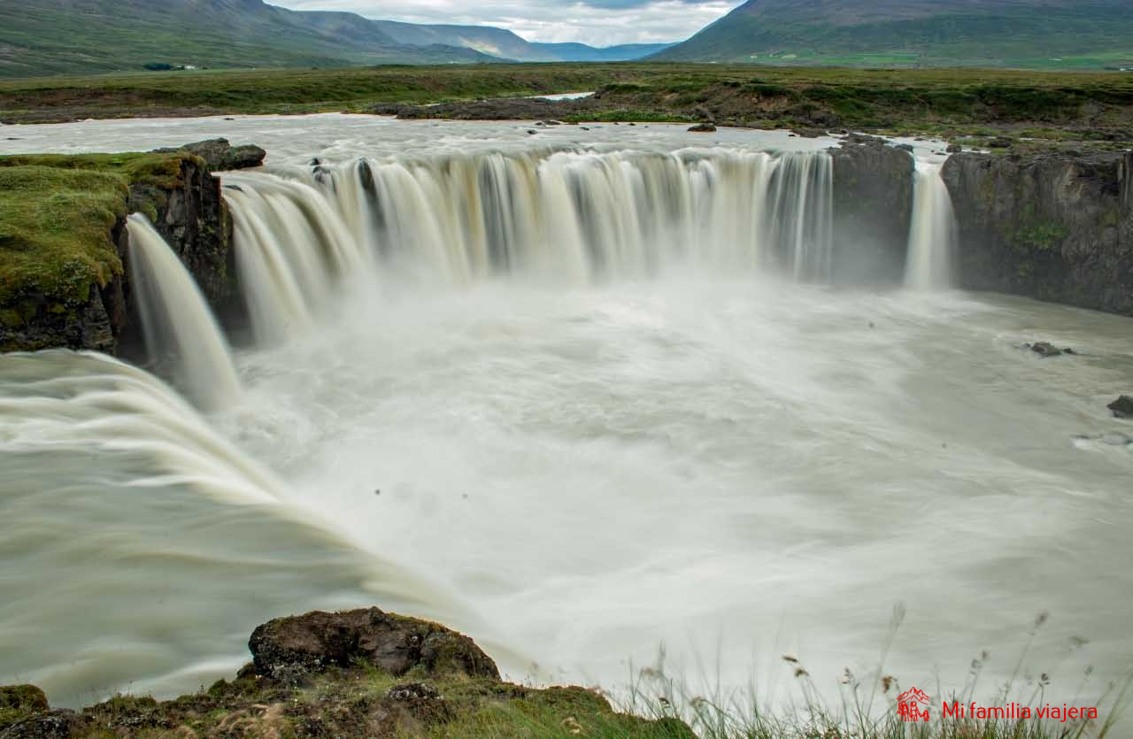 Goðafoss en el Círculo de Diamante de Islandia
