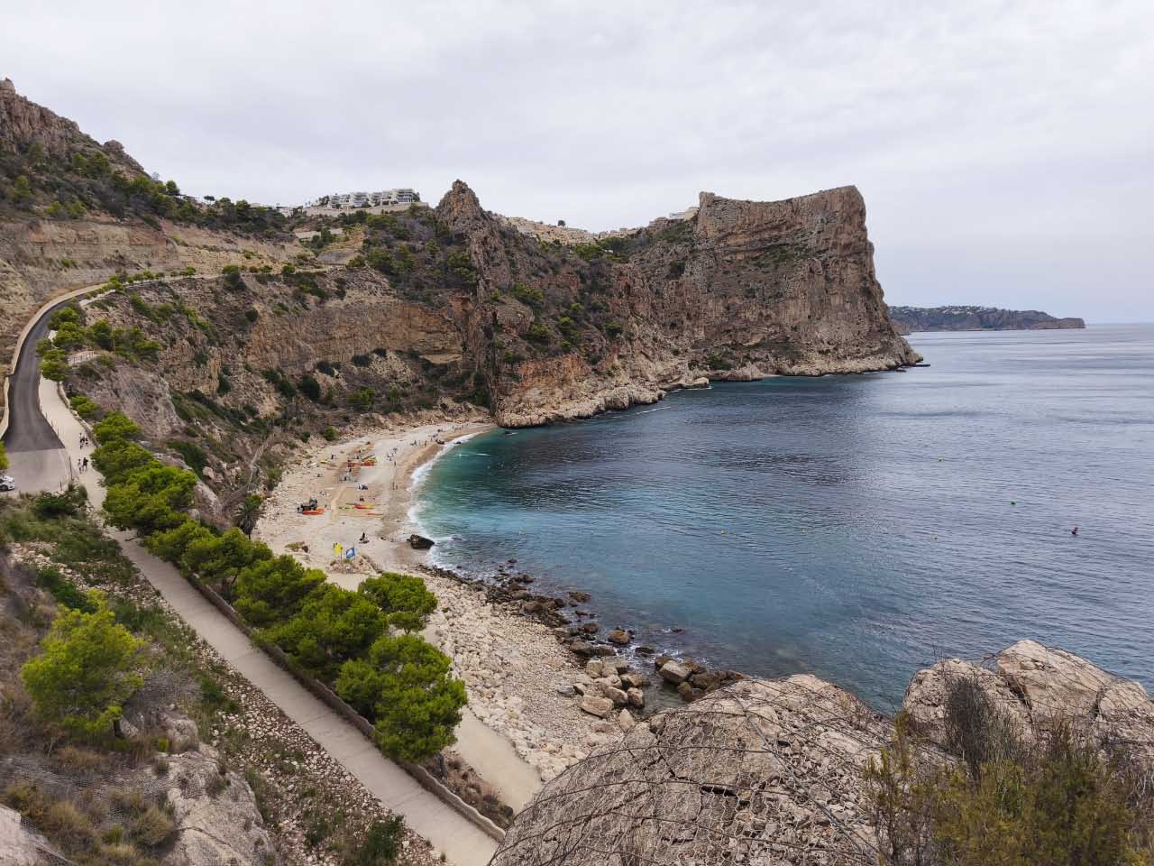 Panorámica de Cala Moraig