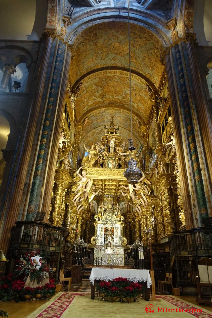 Interior de la Catedral de Santiago de Compostela