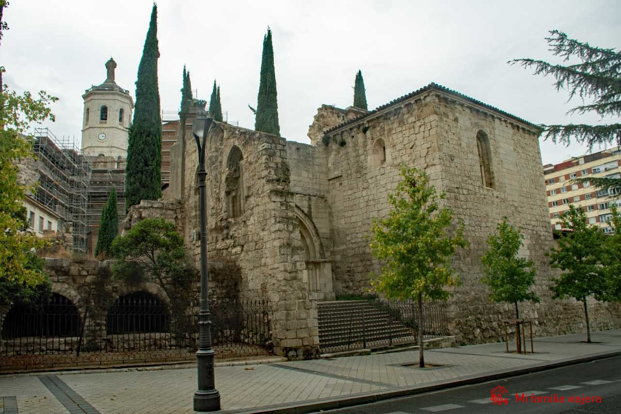 Restos arqueológicos de la Colegiata de Santa María la Mayor